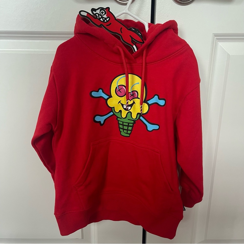 NWT Toddler Icecream Swirled Hoodie ‘Red’